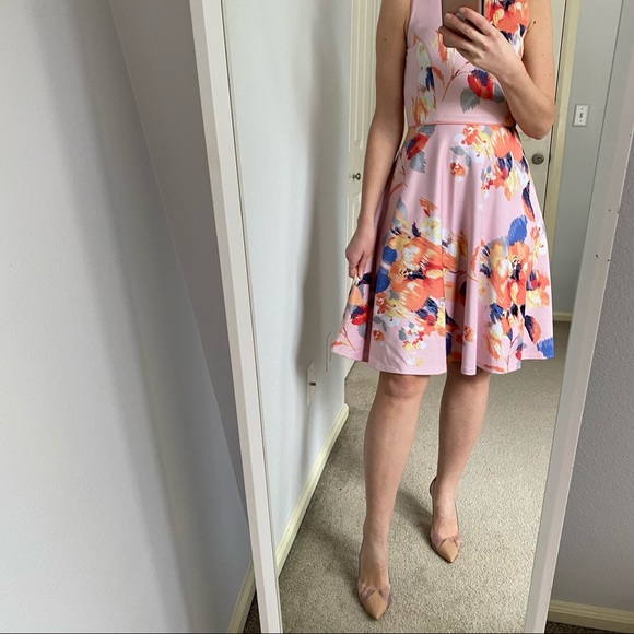 Antonio Melani Floral Fit and Flare dress size 0. In great condition - Picture 4 of 16